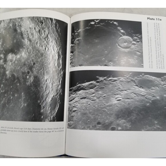 The Hatfield Photographic Lunar Atlas hardcover book 1999 Springer - Picture 7 of 9